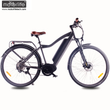 48v 500w nouveau vélo électrique pas cher de conception, vélos de vélo électriques de montagne avec le moteur d&#39;entraînement de 8Fun mid